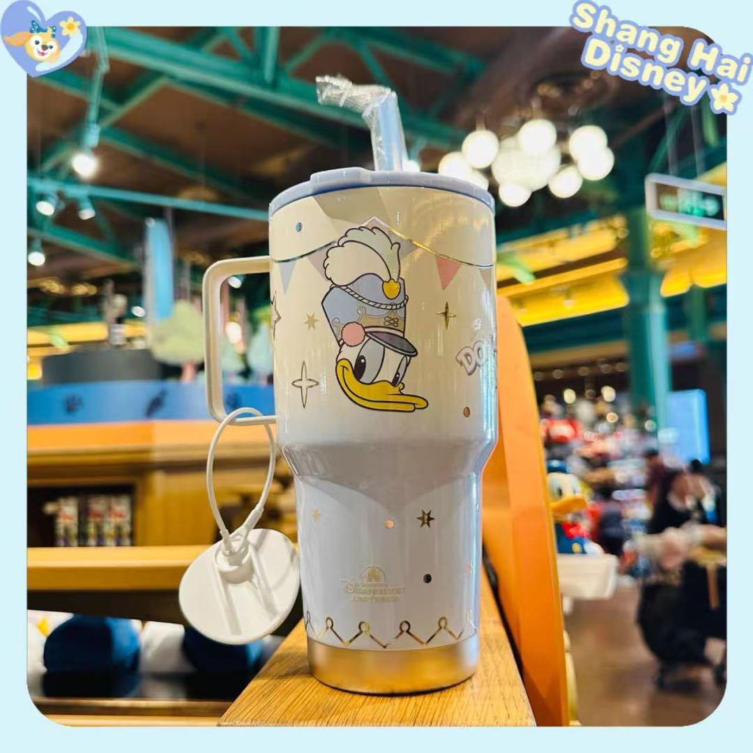 現地購入☆正規品】ドナルド 誕生日 タンブラー 上海ディズニー 790ml