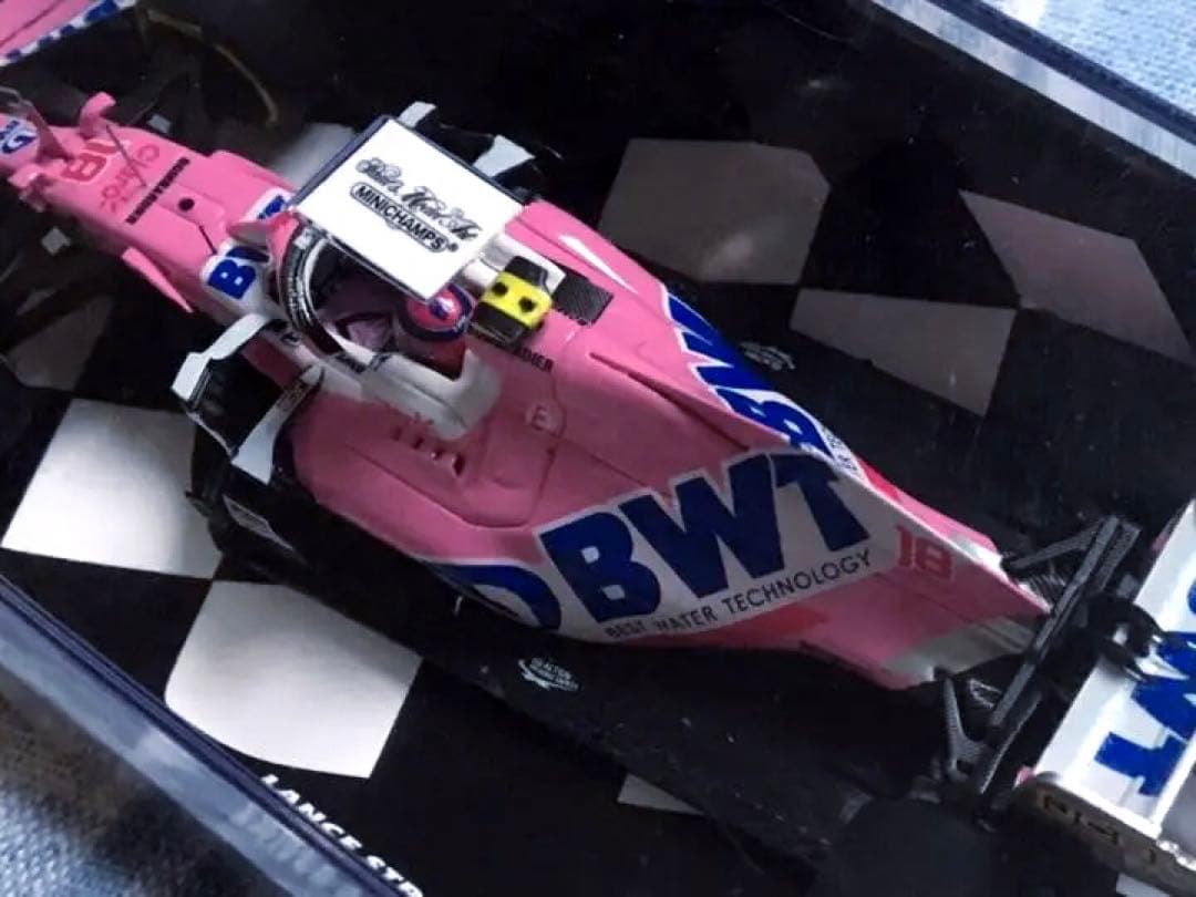 ミニチャンプス 1/43 レーシングポイント RP20 ストロール 3位表彰台