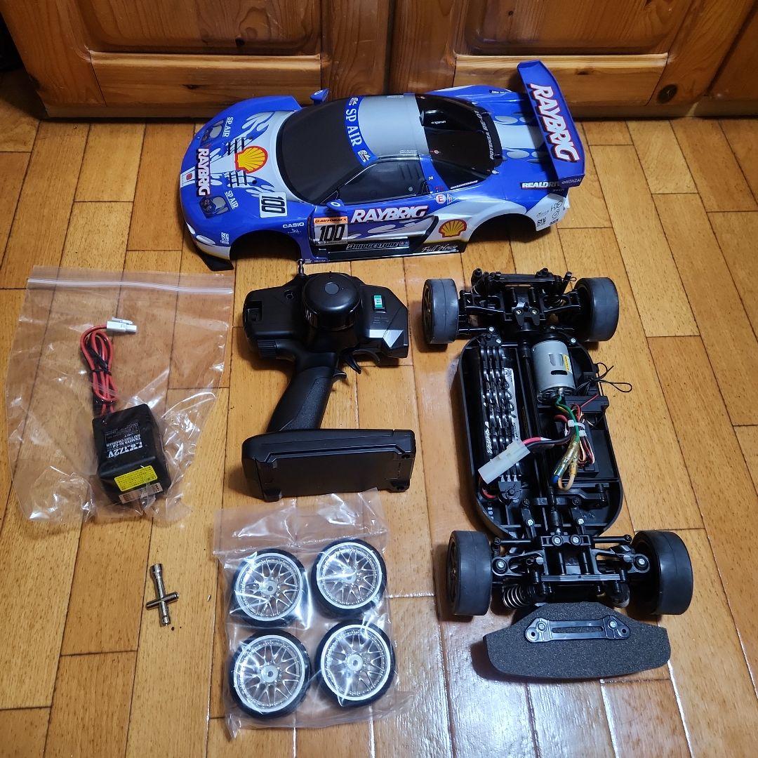 タミヤ ドリフト ラジコン フルセット TT01 レイブリック NSX ボディ