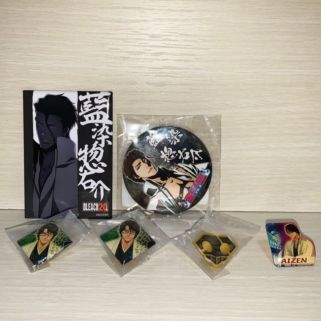 BLEACH 藍染惣右介 缶バ ピンズ Set - Mercari Japan 88984663181
