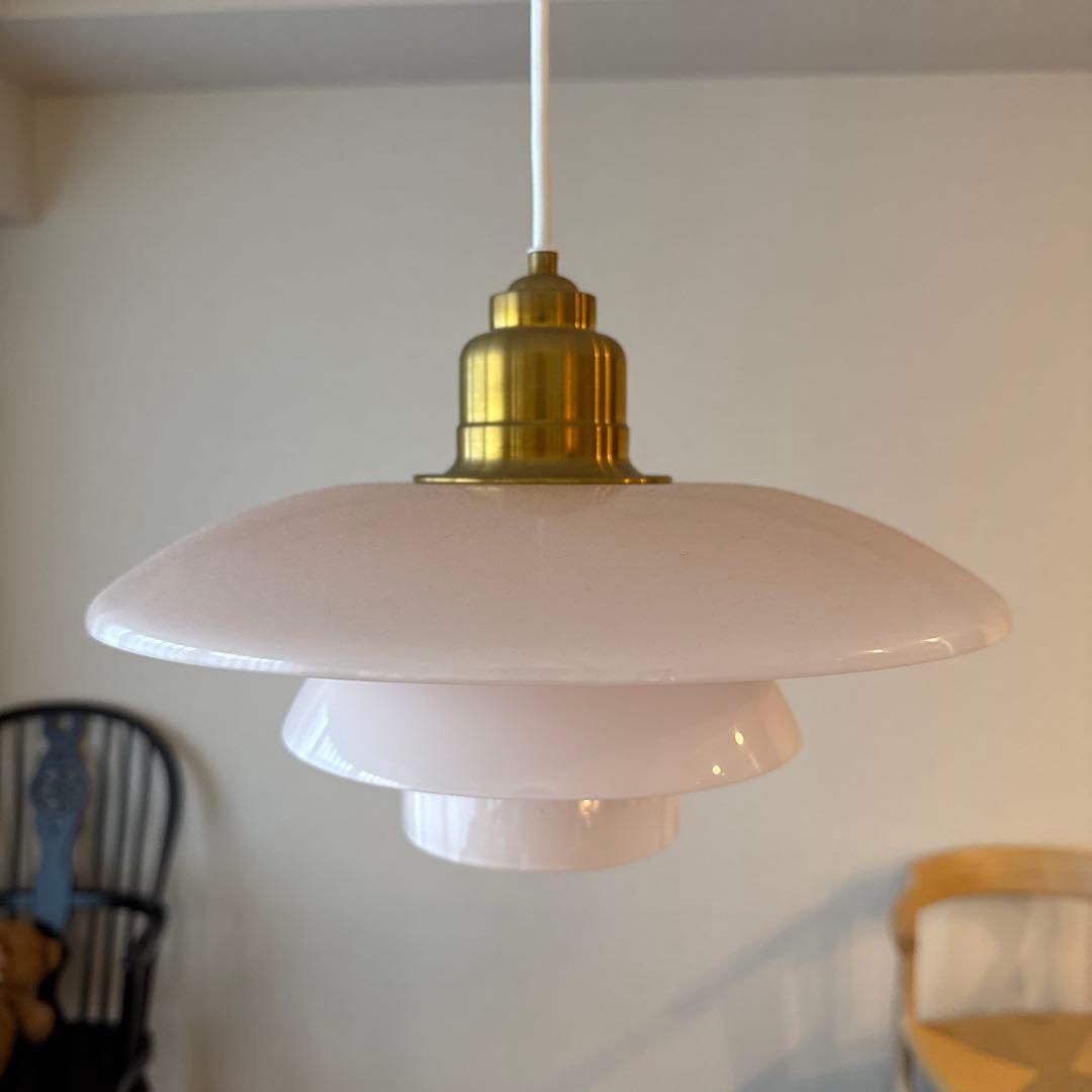 【Louis Poulsen】PH 3½-3 PALE ROSE（シェードのみ） PH 3½-3 Pale Rose Brass Pendant | Louis Poulsen