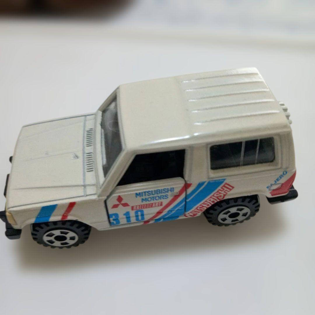 トミカ三菱パジェロ ラリー車 日本製 - メルカリ