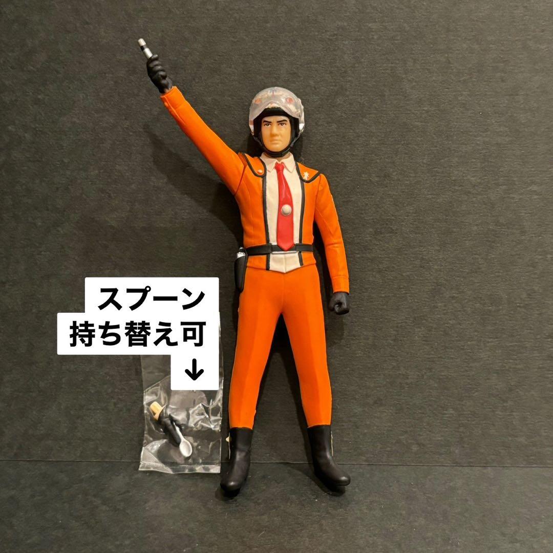 昭和レトロ】初代ウルトラマン 「ハヤタ隊員」 フィギュア - メルカリ