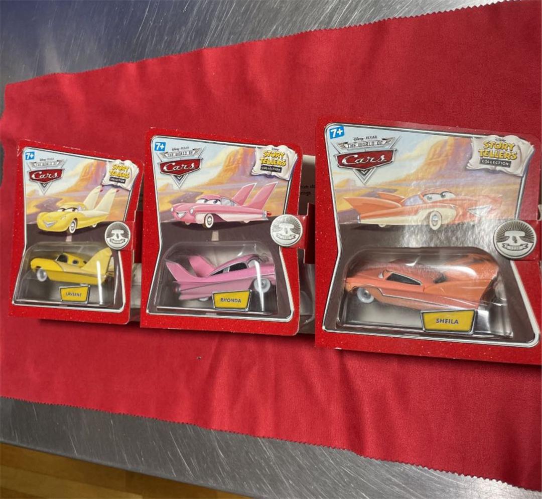カーズ　マテル　ストーリーテラー STORY TELLERS, SHEILA / RHONDA / LAVERNE MOTORAMA SHOWGIRLs 3-pack