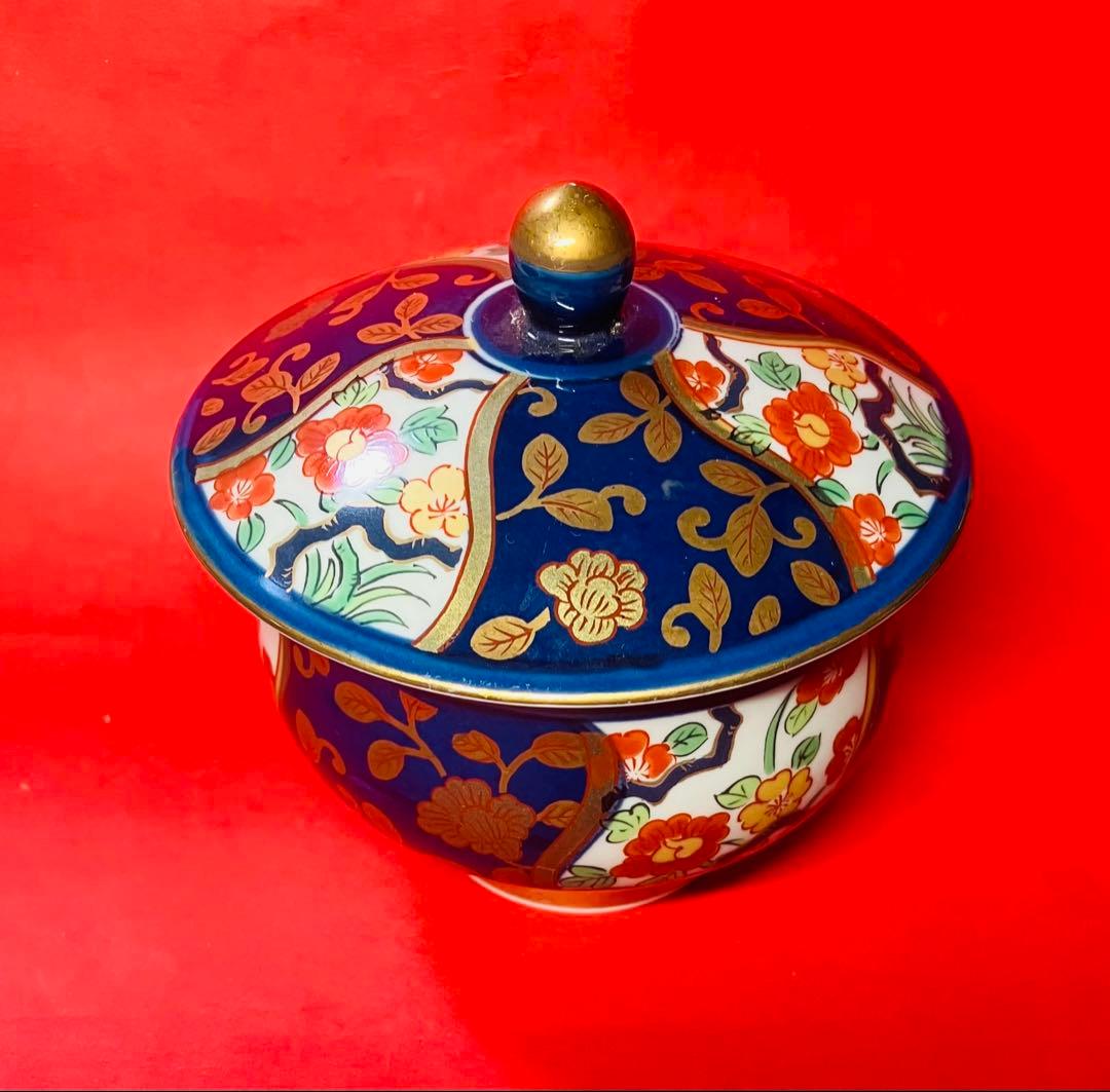 新品 有田焼 祥楽窯 古伊万里金彩 蓋付き - メルカリ