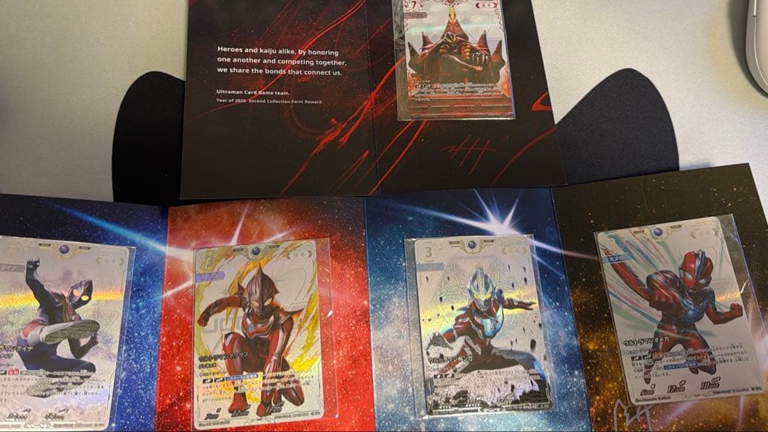 ウルトラマンカードゲーム Aランク プロモカード 5種セット 未開封