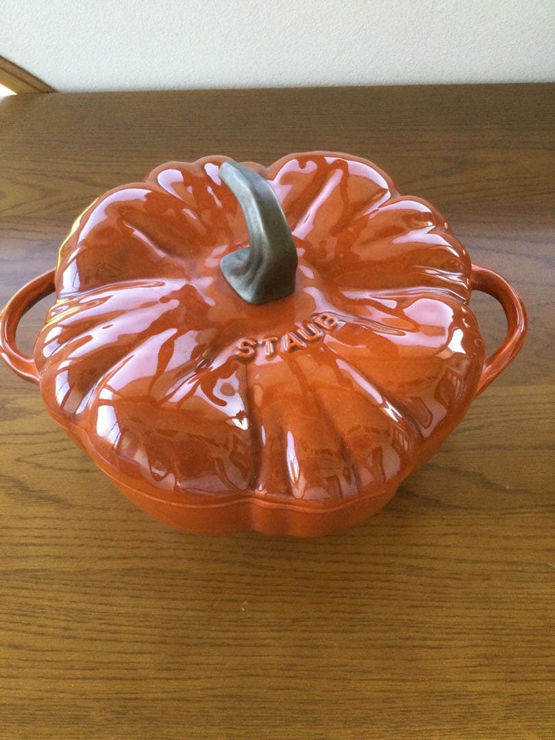 STAUB カボチャ型 鍋 オレンジ 約24cm 楽天市場】＼店内クーポン大量配布中／ ストウブ 鍋 Staub パンプキン