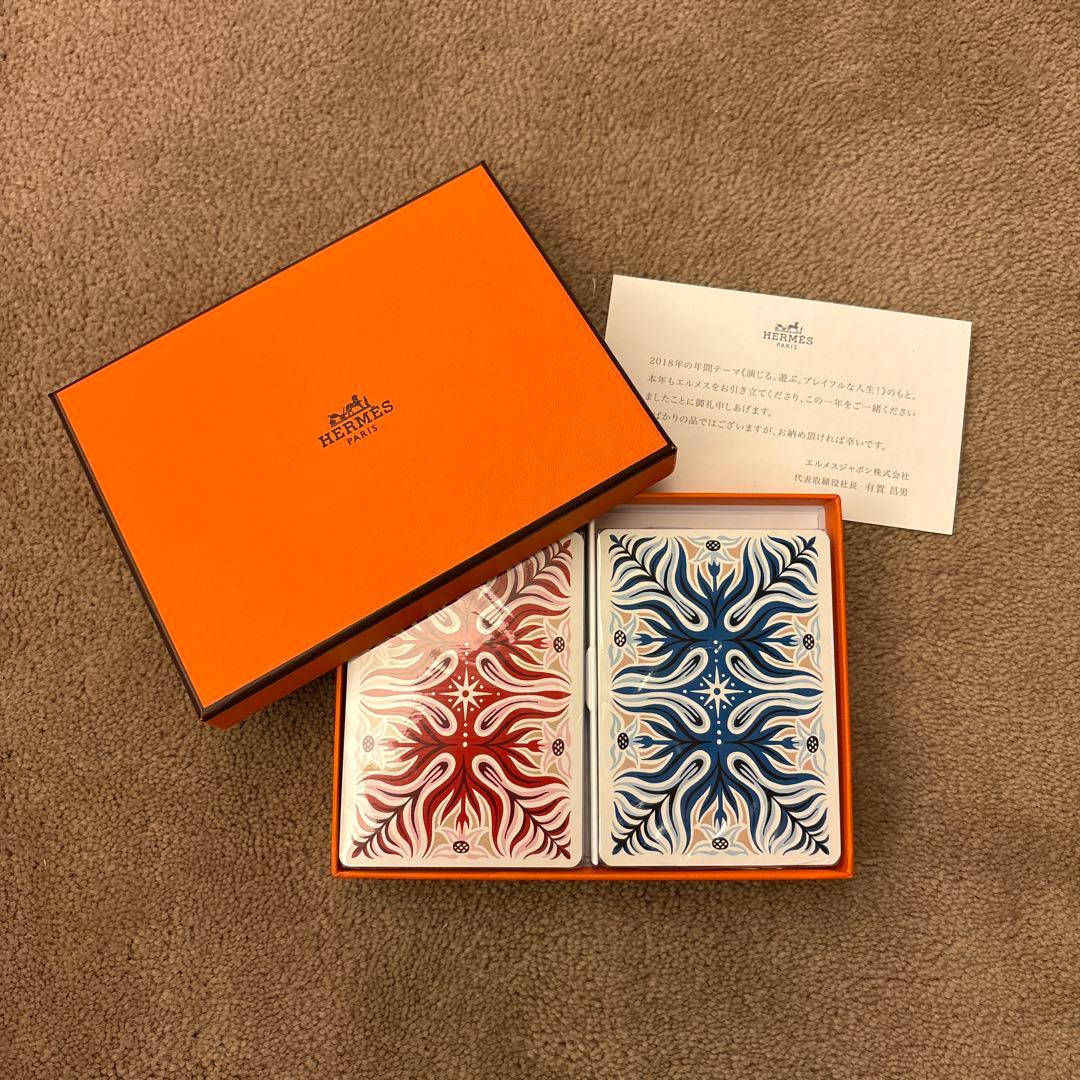HERMES アートトランプ 楽天市場】HERMES エルメス トランプ ブリッジカード シュヴァル ドゥ