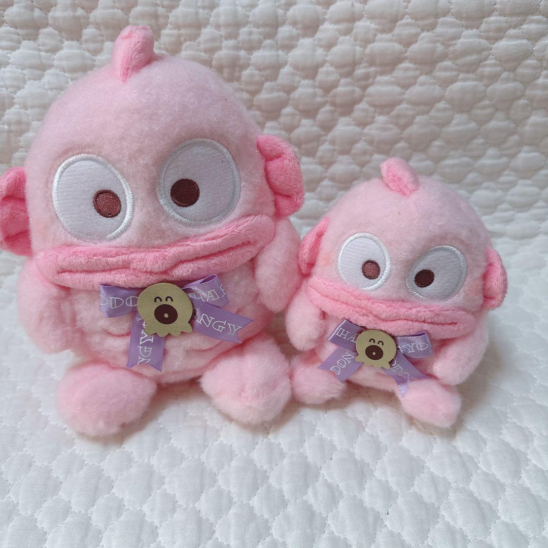 サンリオ❣️激レア ハンギョドン ピンク ぬいぐるみ マスコットセット