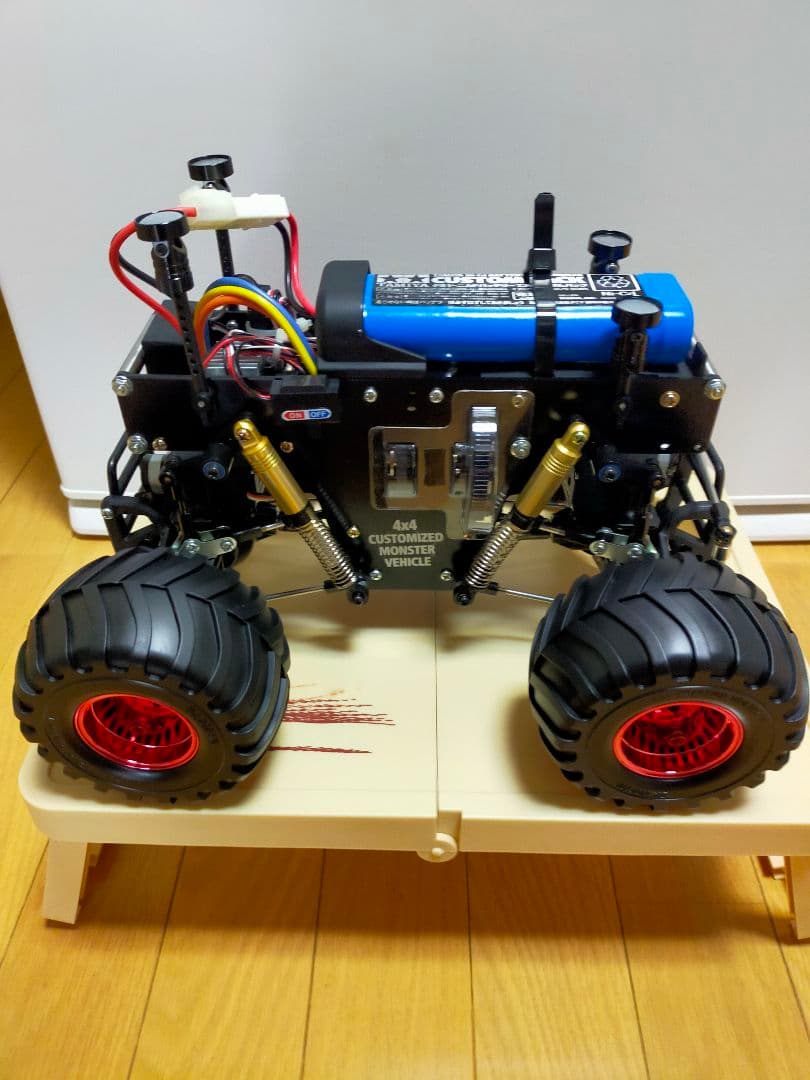 新品キットから組み立て！タミヤTLT-1リトルギア マックスクライマー