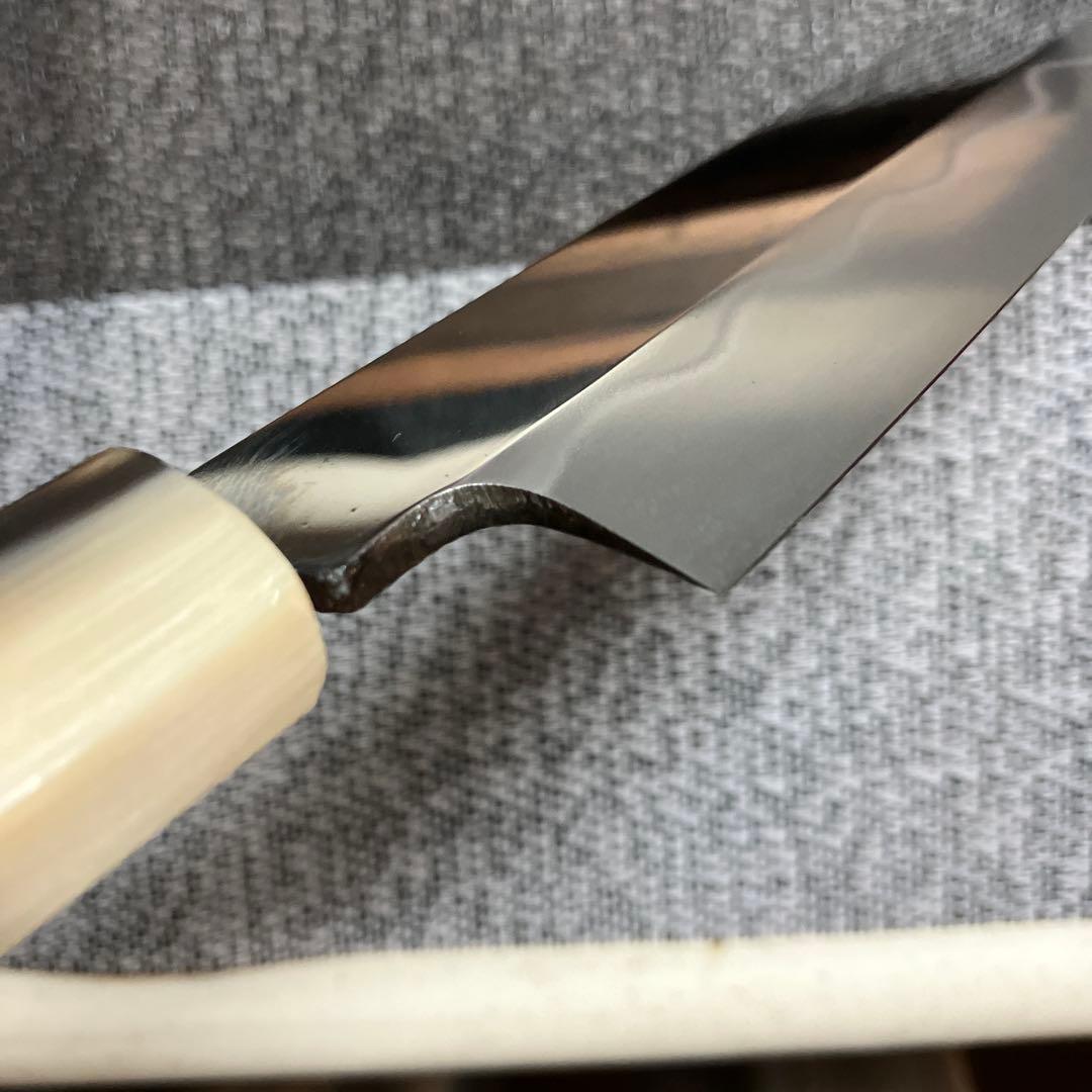 本焼 小型切付包丁 天然砥石で本刃付け済み❗️