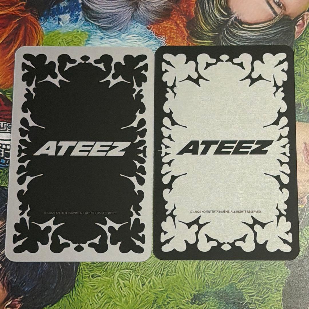 サン ATEEZ GEL NAIL STICKER ネイルシール 封入トレカ2枚 - メルカリ