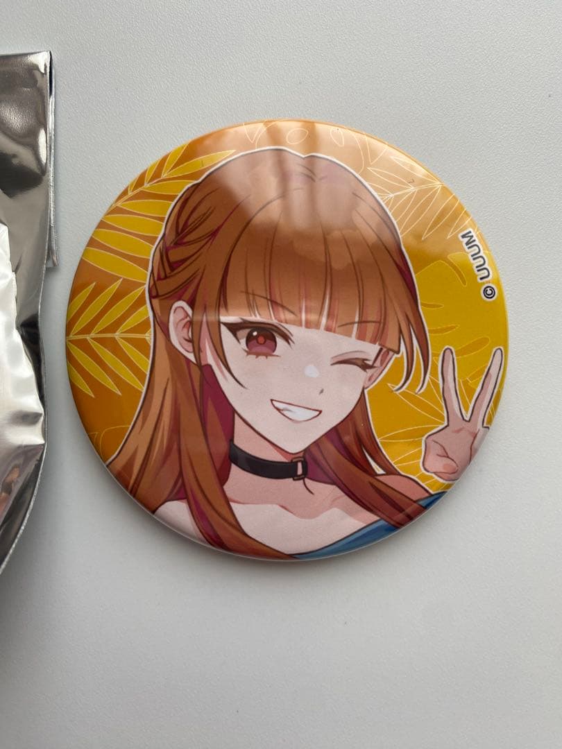 カラフルピーチ えと 缶バッジ からぴち夏休み 東京ドームシティ