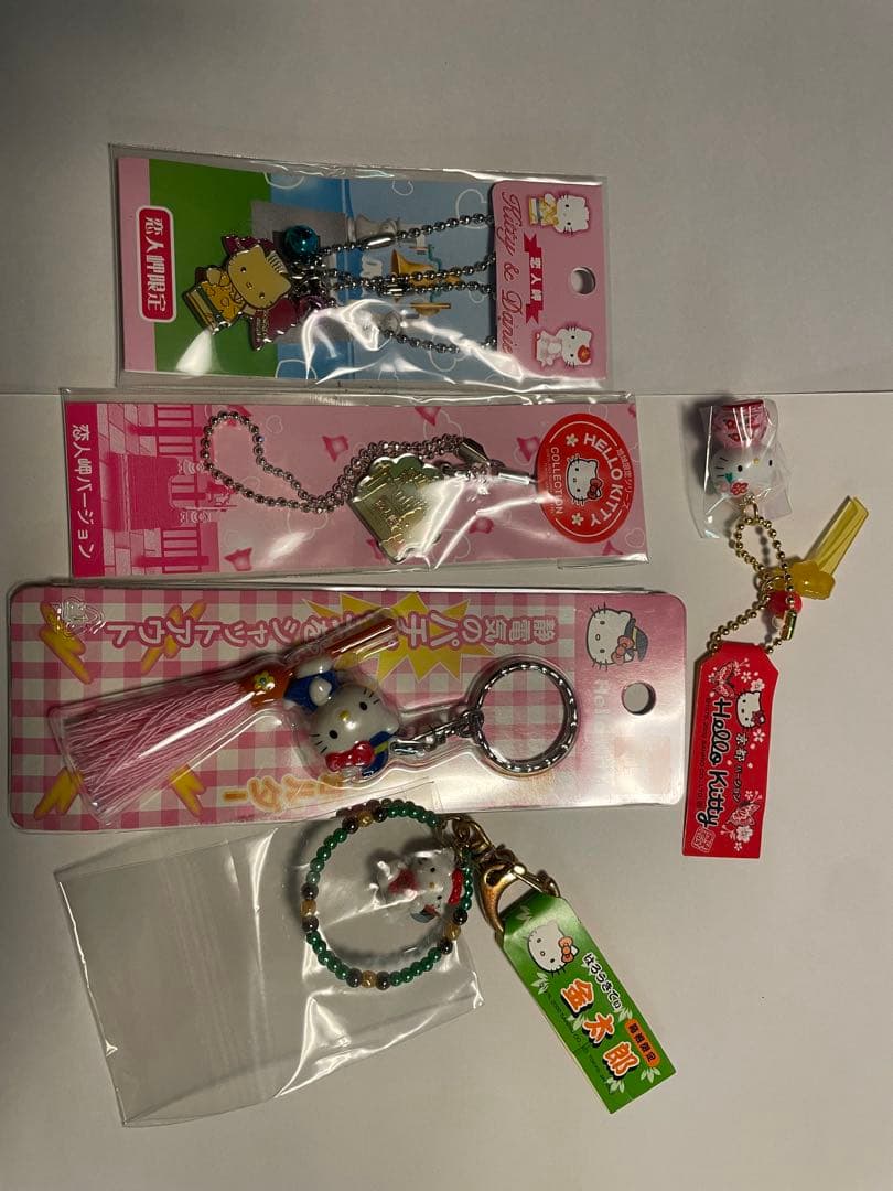 合馬公式アカウント1 様専用 キティご当地根付けストラップ まとめ売り