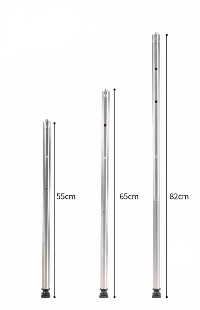 スノーピークIGT用3way 550・ 650・820 伸縮調整脚 - メルカリ