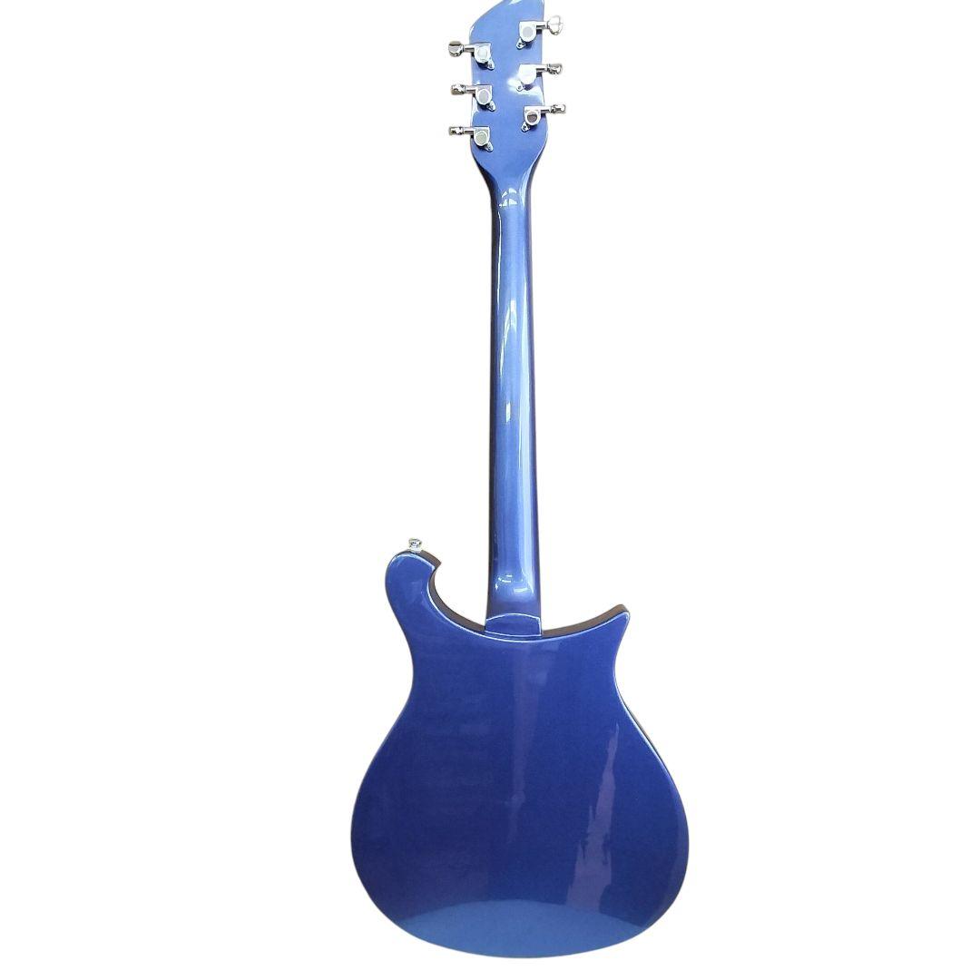 希少レフティ Rickenbackerスタイル エレキギター 青 - メルカリ
