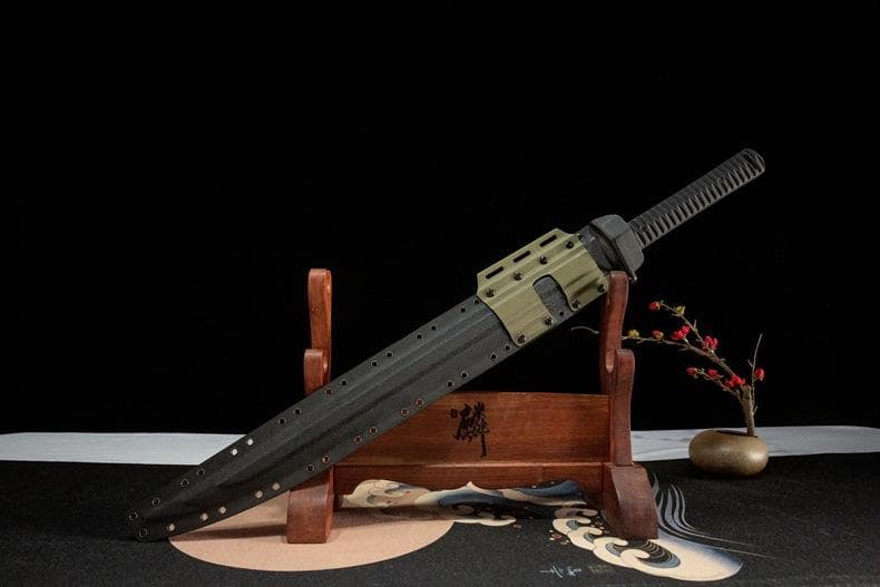 アメリカン戦術牛尾刀 模造刀 居合刀 武士道 武具 漢剣 唐刀 龍泉剣 手