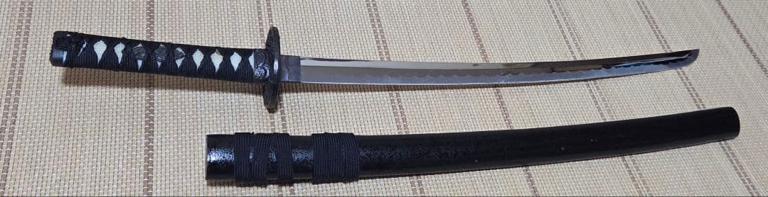 日本刀 黒色の鞘 模造刀③