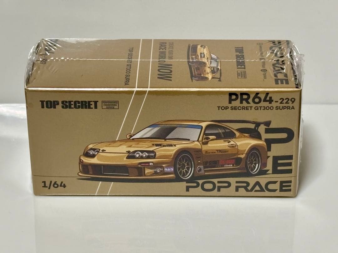 1/64 「BMC＆POPRACE」トップシークレット GT300 スープラ - メルカリ