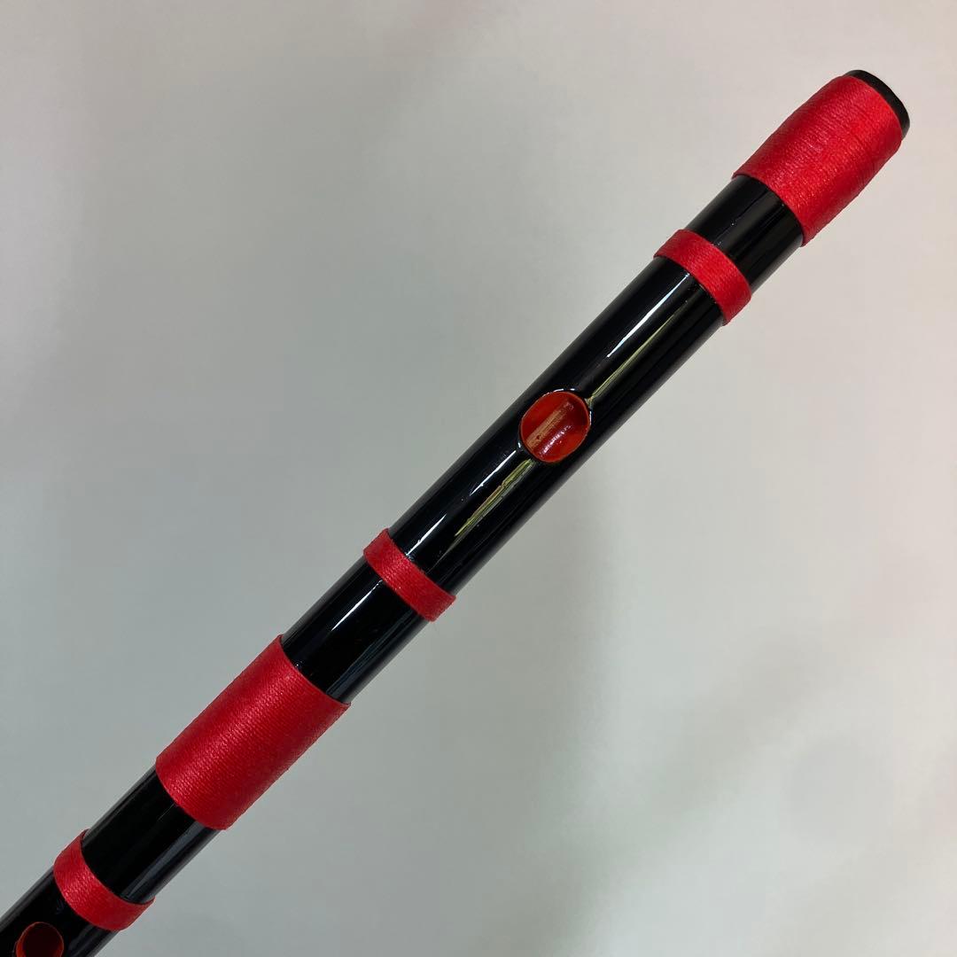 神楽笛（古典調篠笛、囃子笛） MRK- 80 石見地方 和楽器 竹笛 総巻