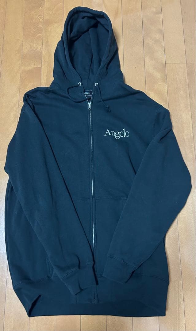 Angelo「START OF THE WORLD LINE」 ジップパーカー