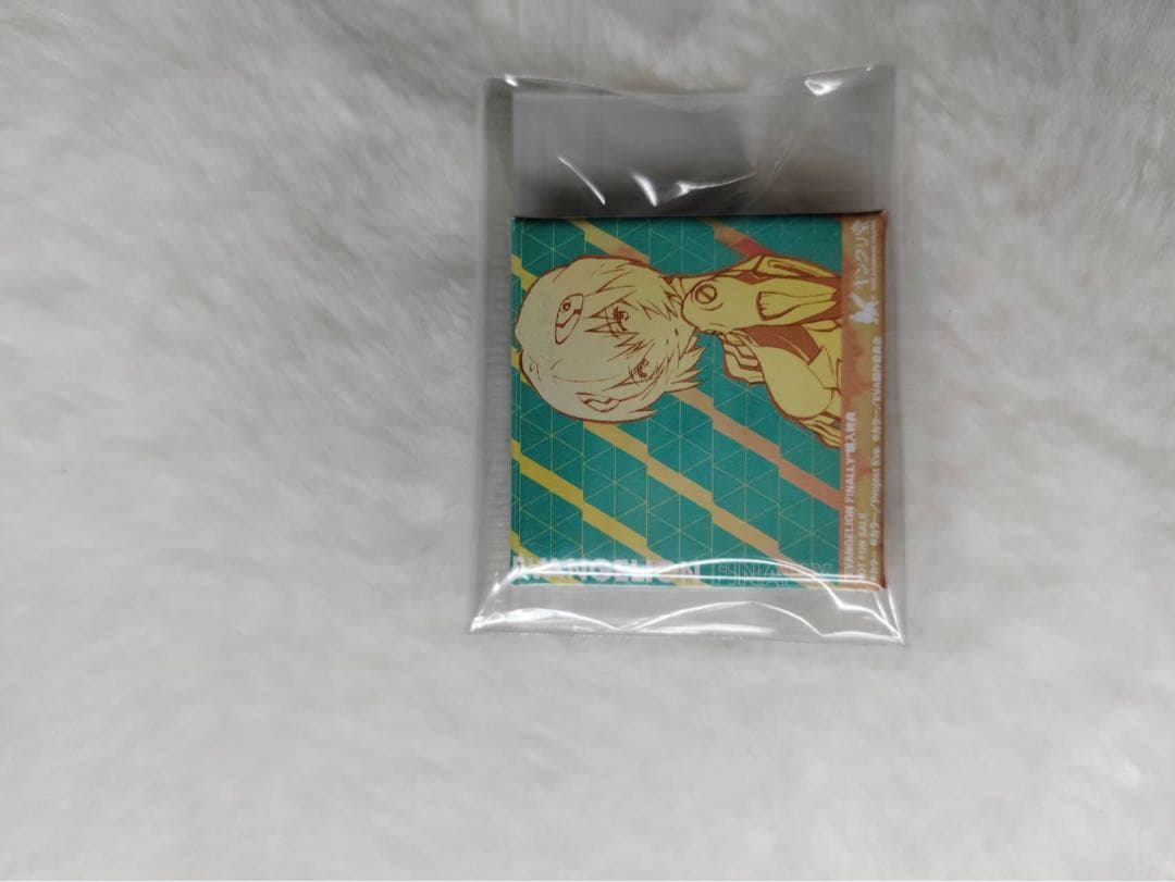 激レアevangelion finally スクエア缶バッジ - メルカリ