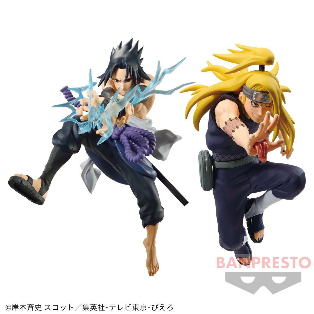 NARUTO ナルト うちはサスケ デイダラ フィギュア【3点セット】 - メルカリ