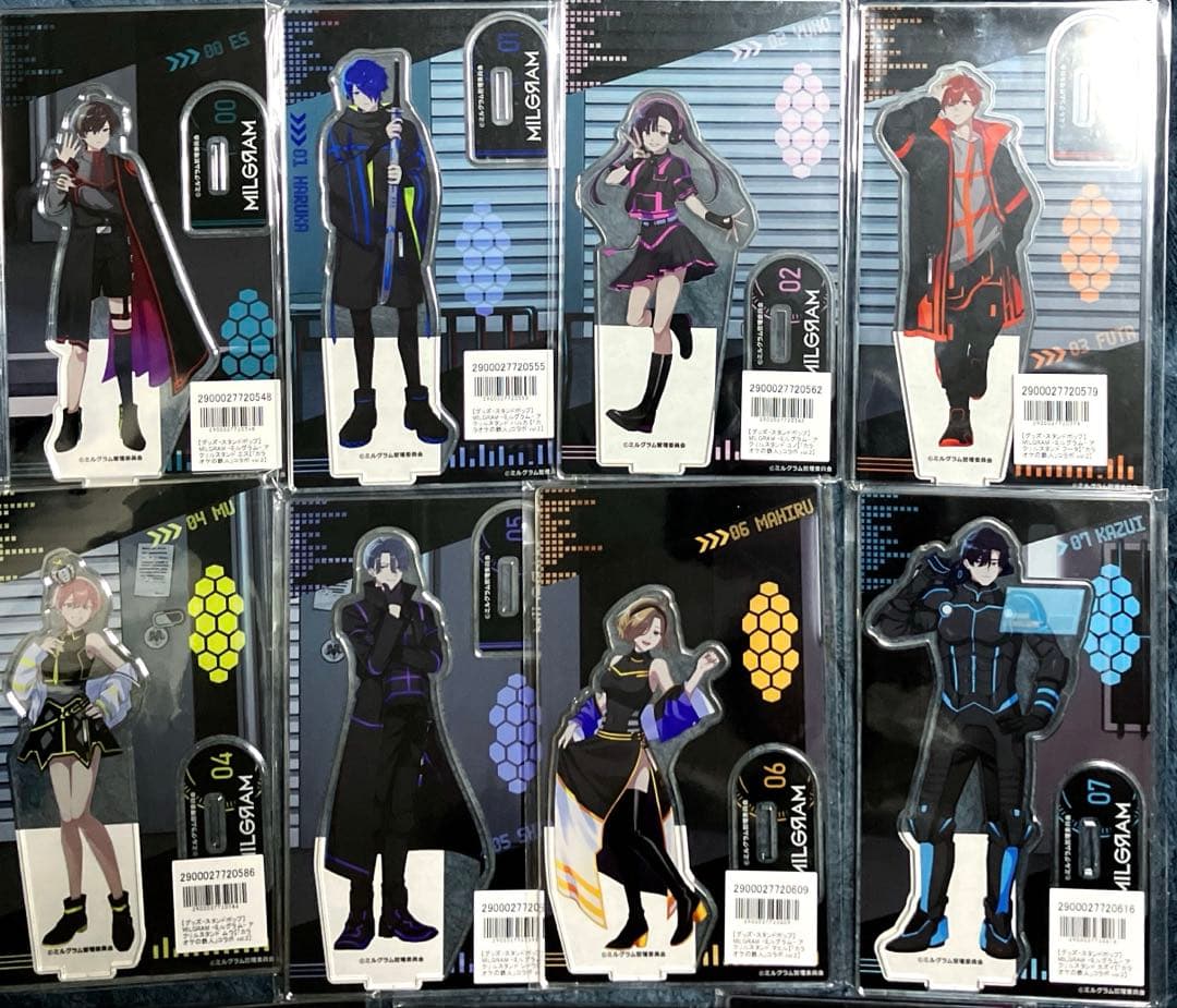 MILGRAMミルグラム カラオケの鉄人 アクスタ コンプリート 全11種