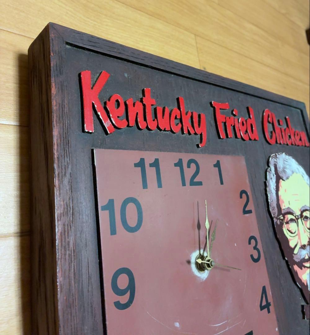 ケ*ン様 ケンタッキー Kentucky Fried Chicken clock - メルカリ