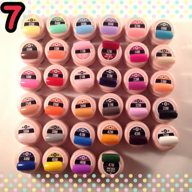 ネイルカラー・マニキュア Color Gel Set Amazon | Saviland カラージェルネイルセット マニキュアセット 速乾性