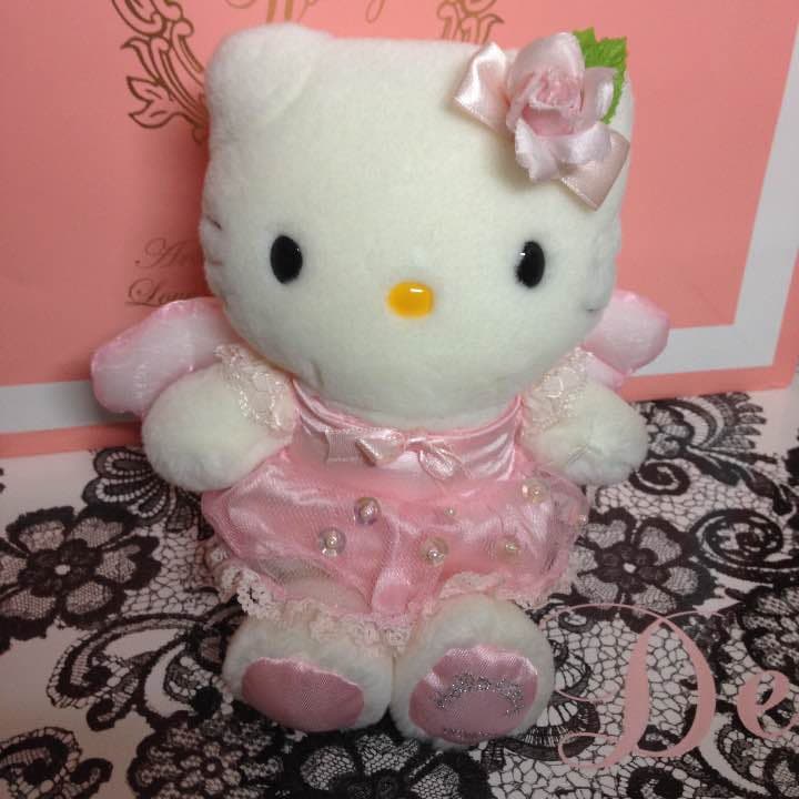 美品】キティ ぬいぐるみ レア品 コレクション 希少 kitty ハロー
