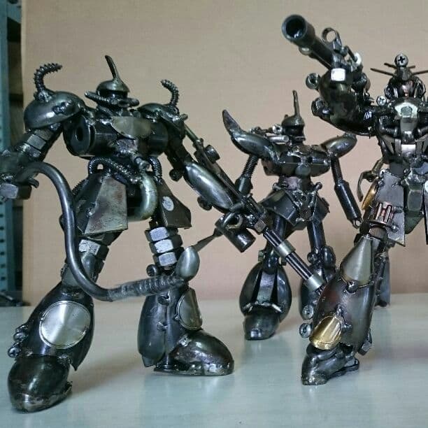 ガンダム風 アイアンアートコンプリート