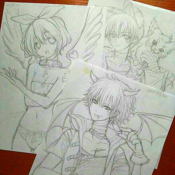 鉛筆イラストオーダー 【オーダー一旦終了】 - メルカリ