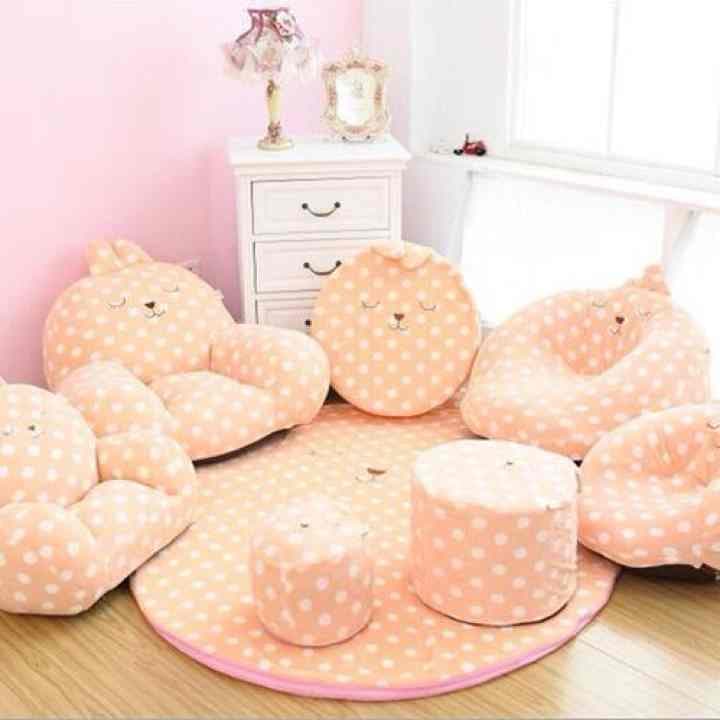ぬいぐるみソファ椅子じゅうたんミニソファ8点セット002502 Amazon.co.jp: 子供用ソファー ベビーチェア ぬいぐるみ'座椅子