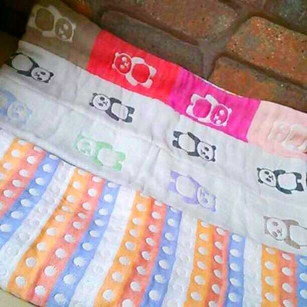 専用。ラスト♥みかんレア♥12重ガーゼちびブランケット☆ぱんだ祭♥