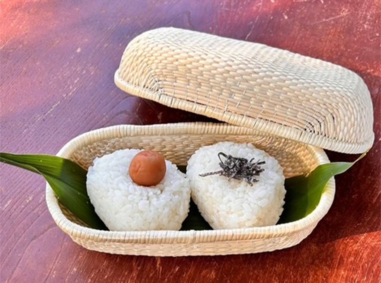 ずっと使える一生モノ。伝統工芸品「飯行李 めしごうり」でおにぎりが