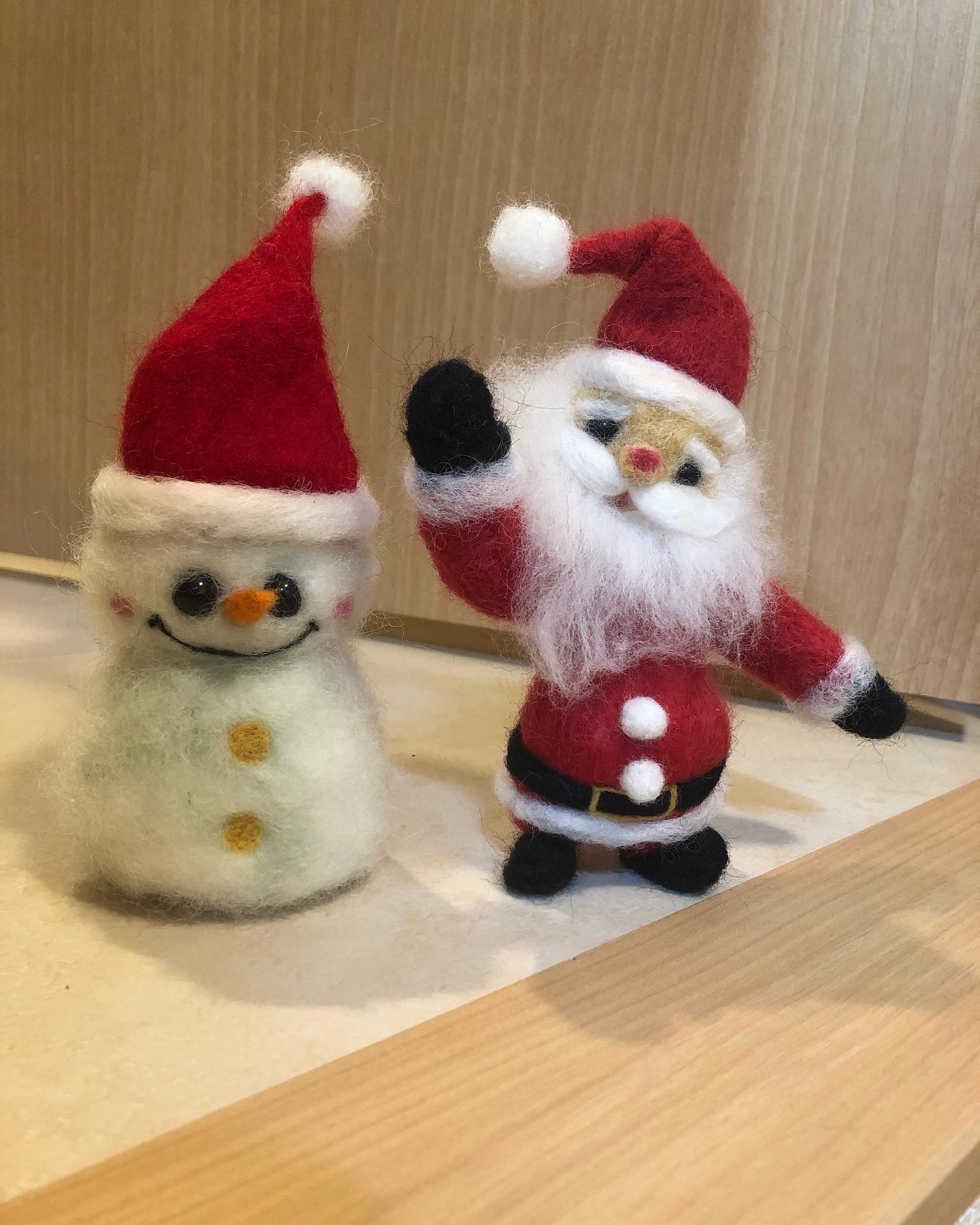 羊毛フェルト クリスマス セット オーナメント サンタ 雪だるま