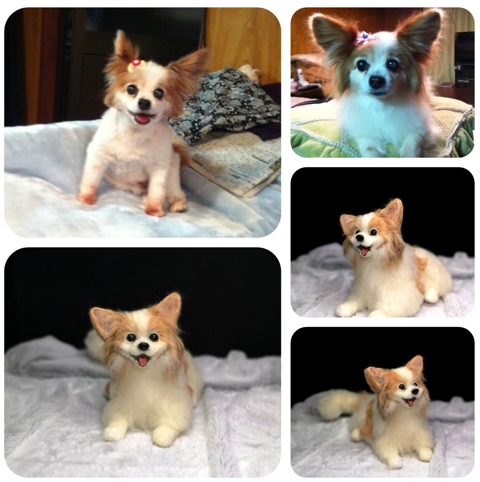 ☆愛犬オーダーメイドSサイズ☆うちのこ 羊毛フェルトオーダー(愛犬