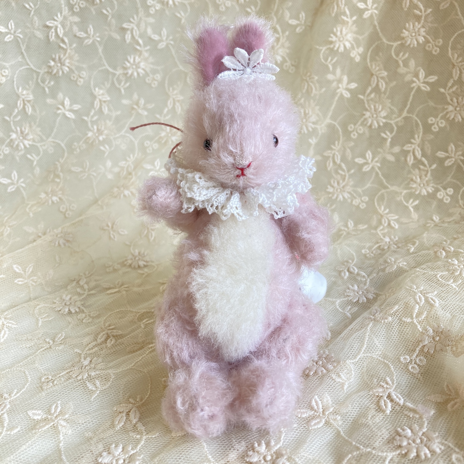 うさぎ ピンクちゃん お腹ホワイト - Toki Bear | minne byGMOペパボ