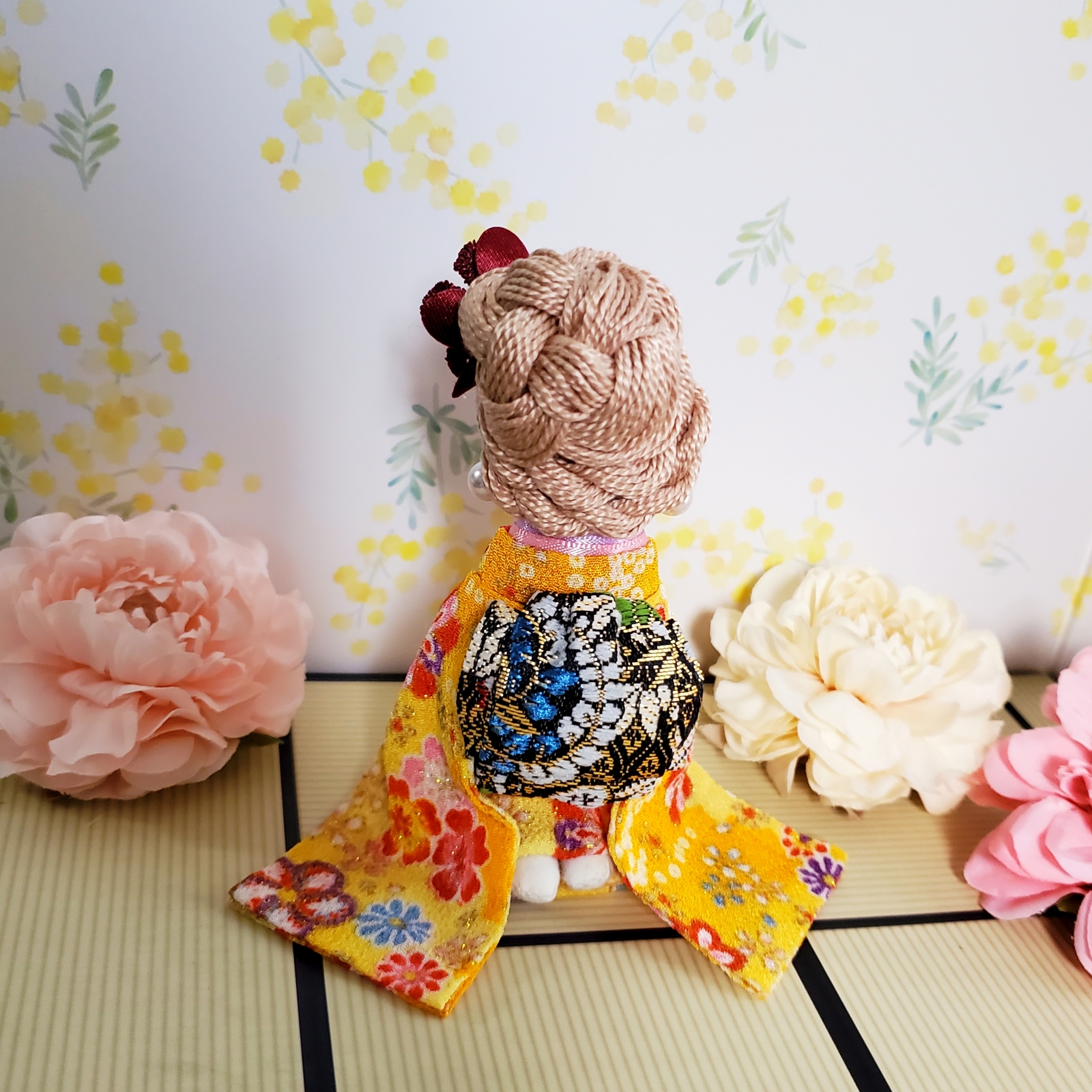 正座の振袖ルルベちゃん - Orange-Pochie | minne byGMOペパボ 国内