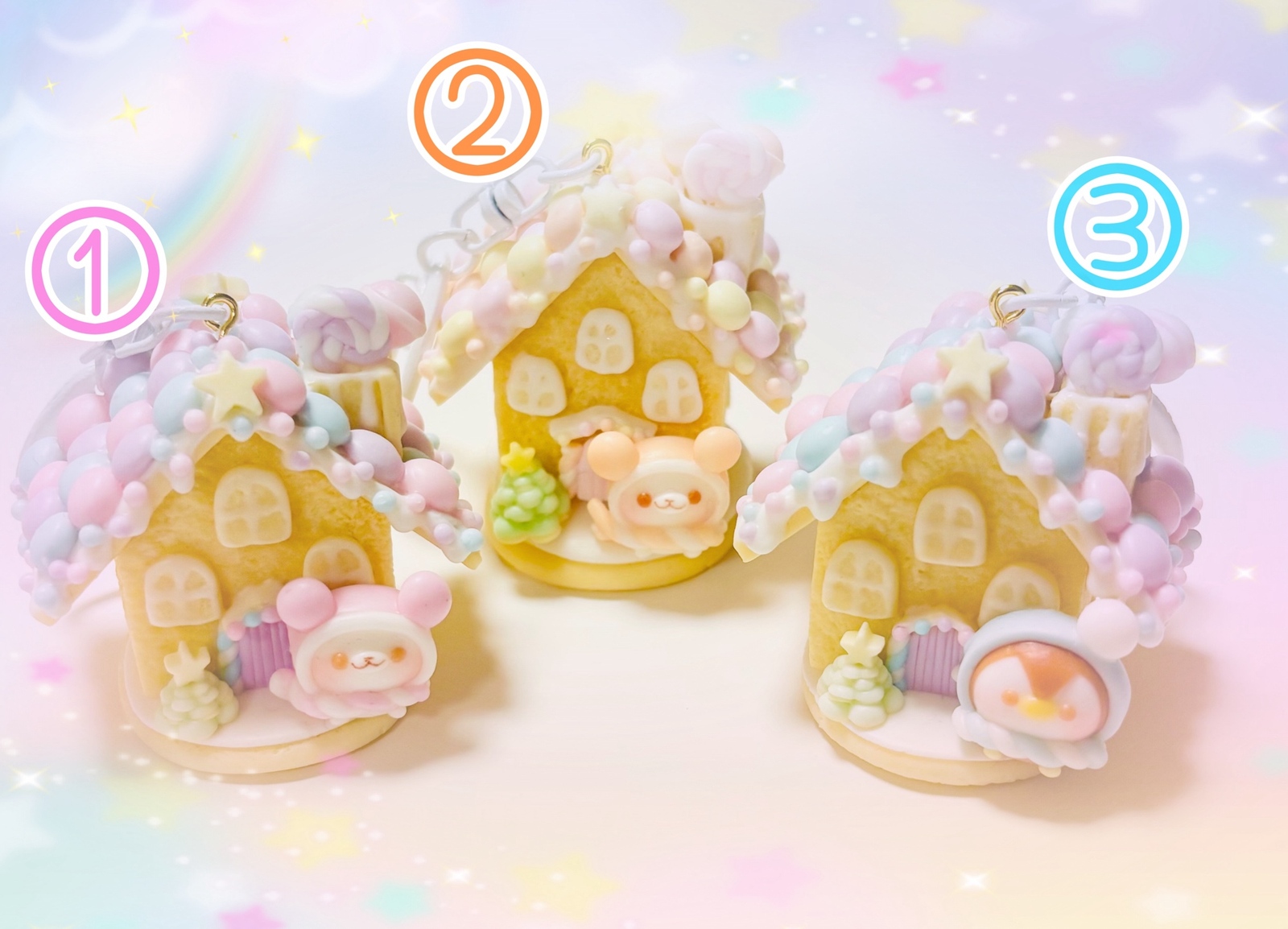 ゆめかわいい💕バレンタインメリーゴーランド❤️（ledライト付き