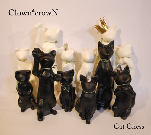 ♖new♖Cat Chess 猫チェス -rook- - Clown*crowN'S GALLERY | minne