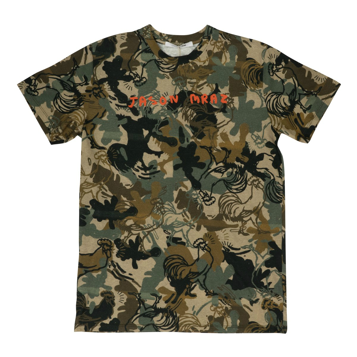 Jason Mraz Camouflage Rooster T-shirt | Shop the Jason Mraz