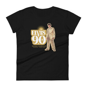 Elvis Presley 90th Birthday Women's T-Shirt | Shop the ShopElvis