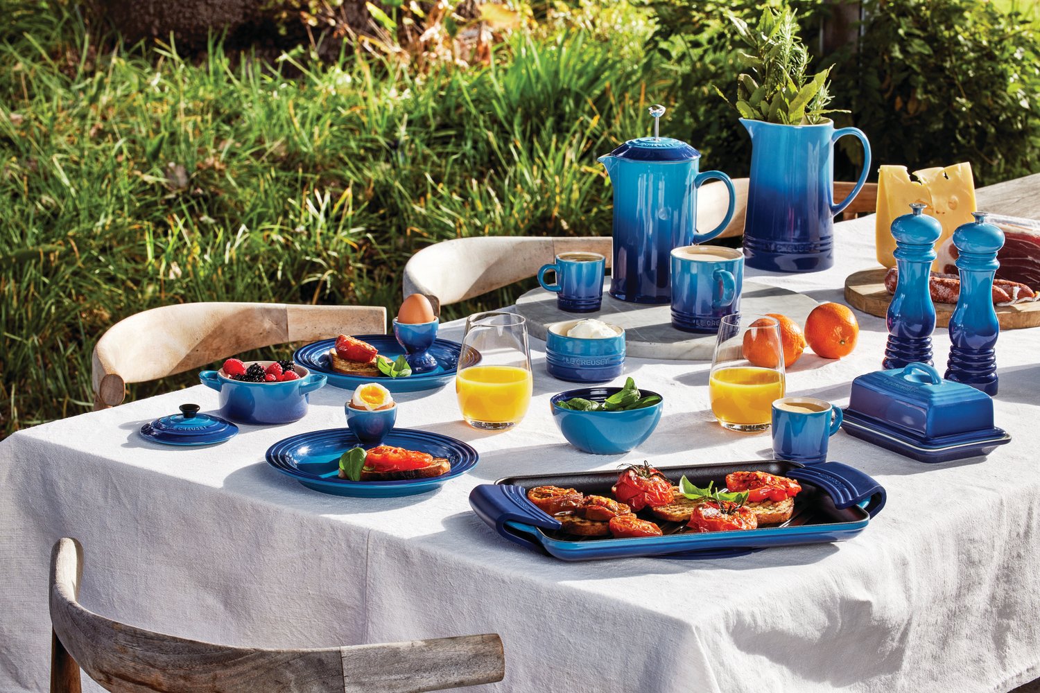 Prensa Francesa Le Creuset Azure Blue 1L - LCL Home
