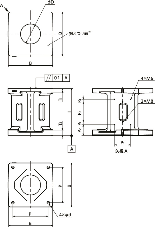 RSA-FA-224-600-B｜ロボットスタンド - ファナック製ロボット対応 B