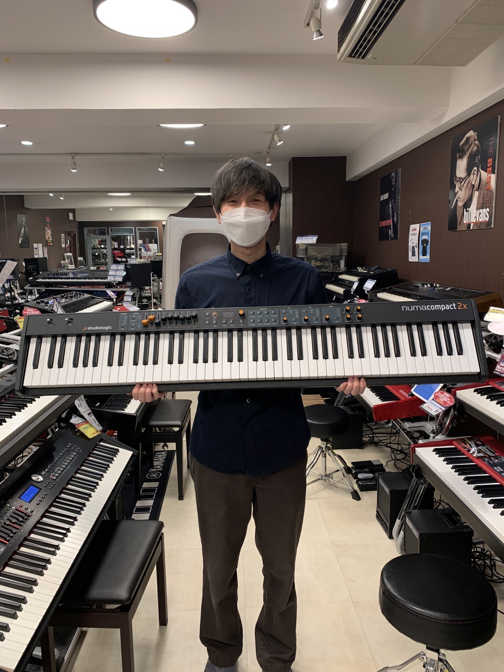 Studiologic Numa compact 2【純正アクセサリーセットA】【kbdset