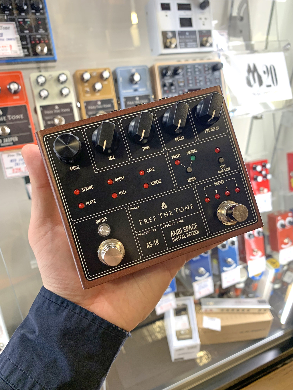 Free The Tone AS-1R [AMBI SPACE DIGITAL REVERB]2024/02/06 イケベ