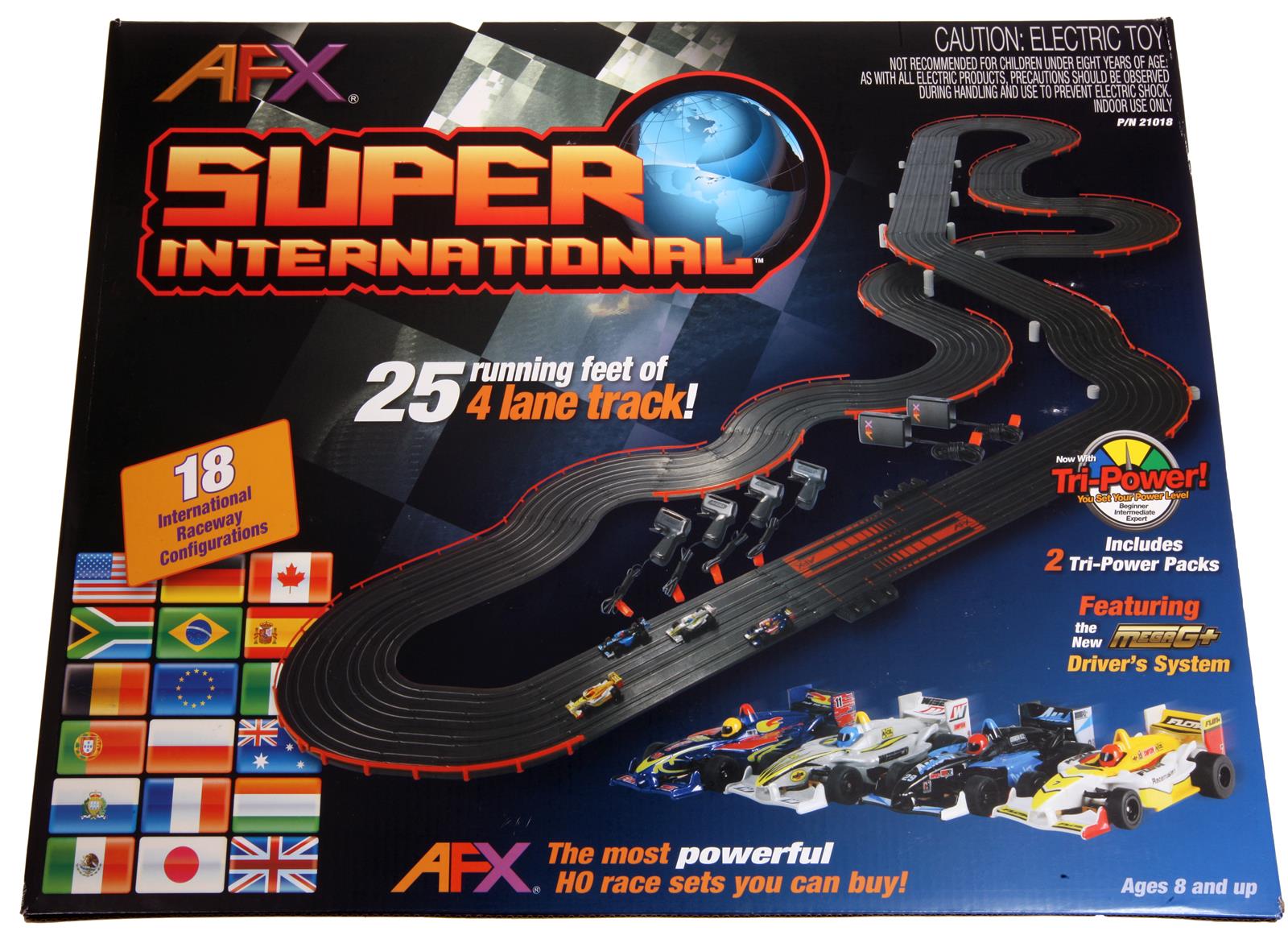 AFX Racing 21018 AFX Racing Super International Slot Car Set