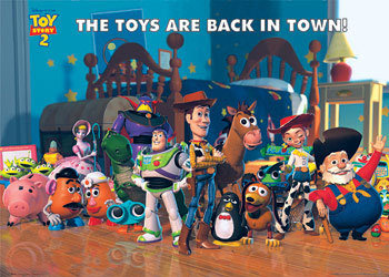 Poster TOY STORY 2 - back in town | Wall Art | 3+1 FREE | UKposters